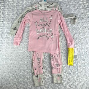 Carter’s 24M Girl’s 4 Piece Pajama Set